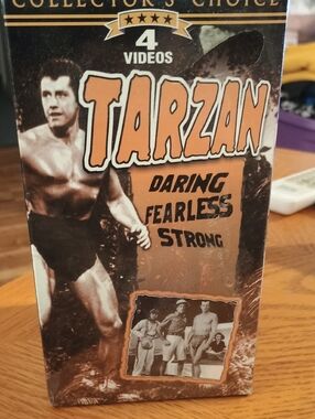 TARZAN COLLECTORS CHOICE VINTAGE SEALED VHS TAPES